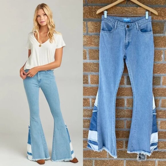 Show Me Your Mumu Woodstock Flare Jeans 26 - Picture 1 of 15